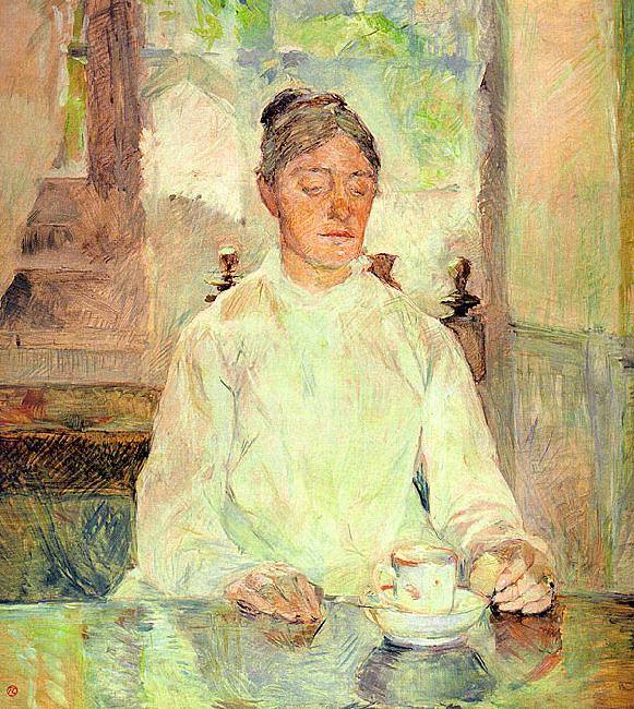  Henri  Toulouse-Lautrec Comtesse Adele-Zoe de Toulouse-Lautrec (The Artist's Mother) France oil painting art